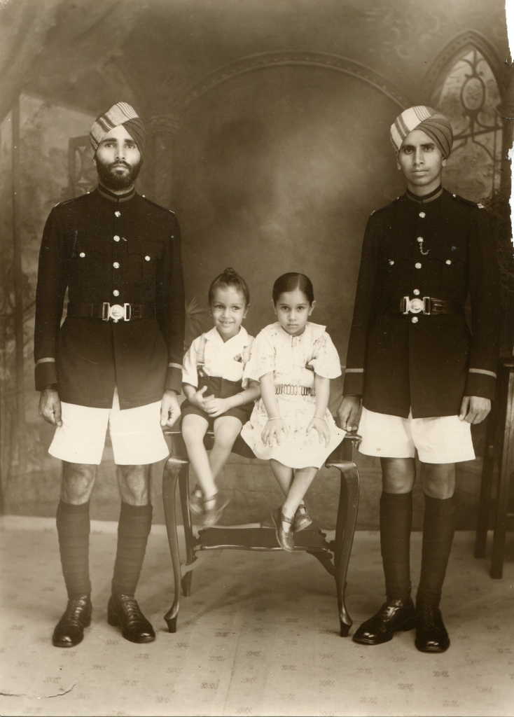 Colonial Police, Fiji, 1944. Courtesy of the Johl Family.