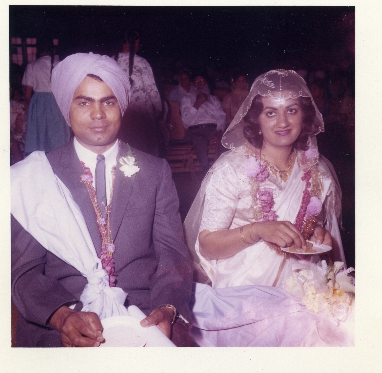 Didar Singh Bains and Santi Poonian Wedding, Marysville, 1964
