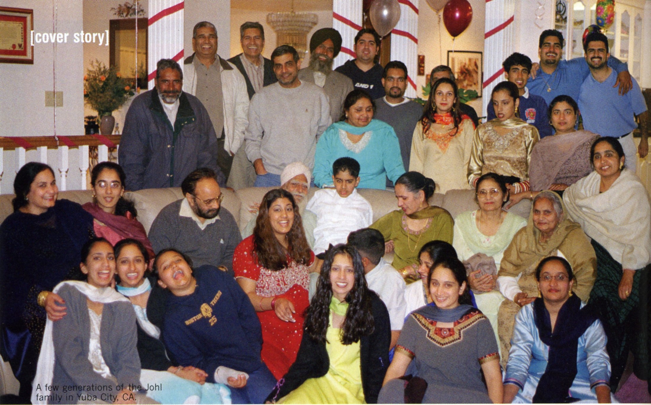 Johl Family. Courtesy of the Johl Family and the Punjabi American Heritage Society.