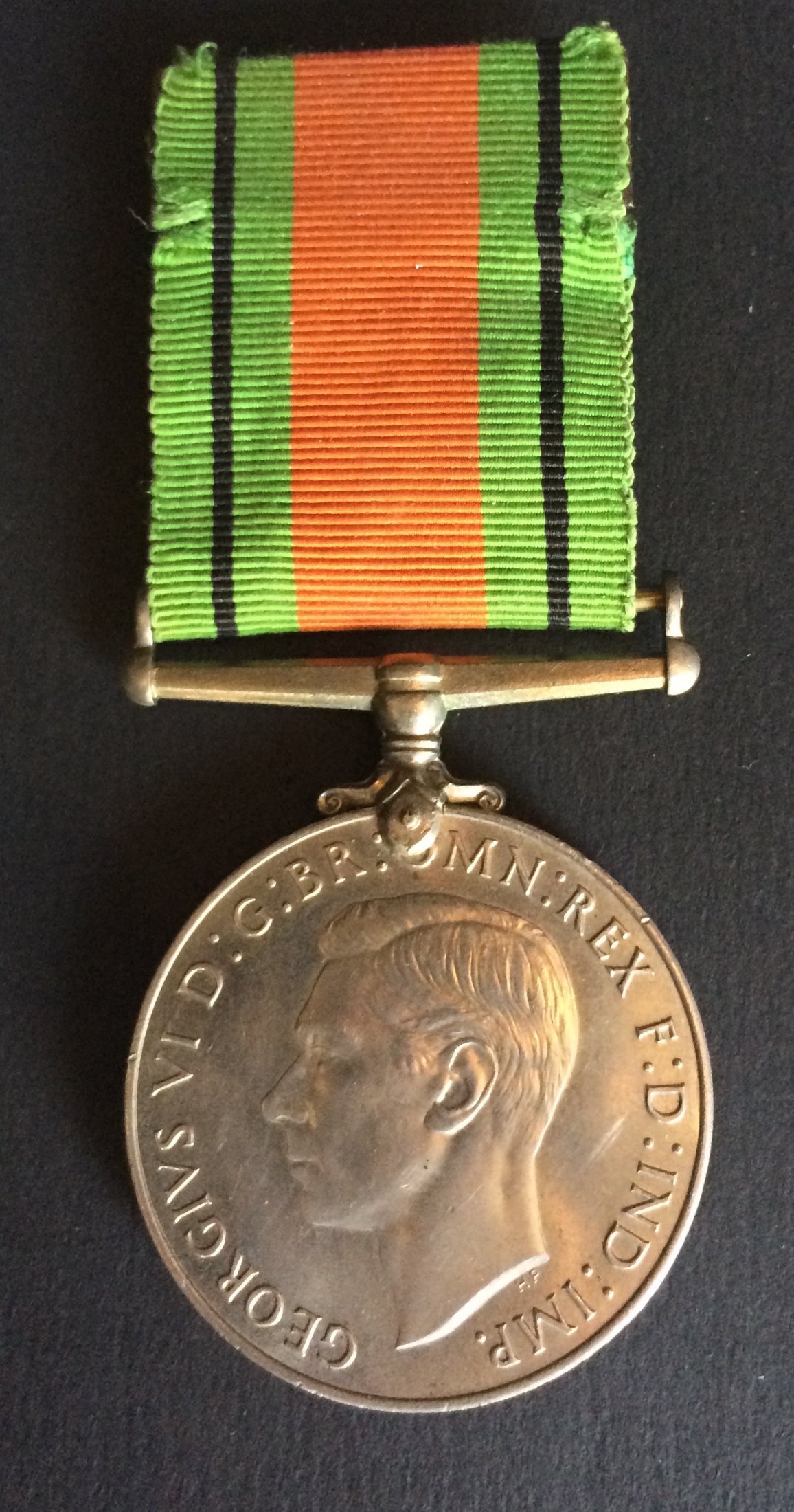 Khazan Singh Johl is Awarded the King George V Medal. Courtesy of the Johl Family.