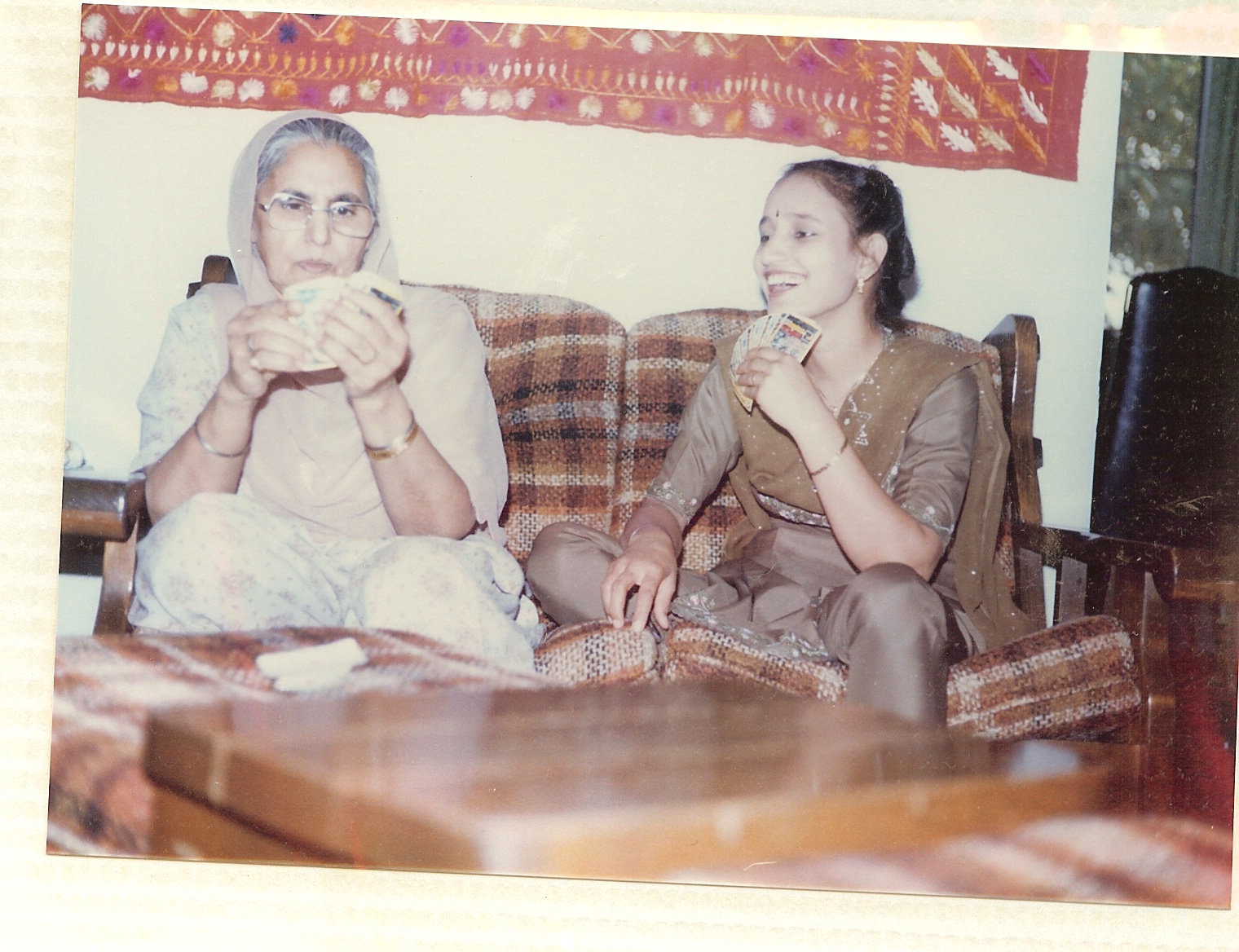 Amar Kaur and Daughter-in-Law, Surinder. Courtesy of the Everest Family.