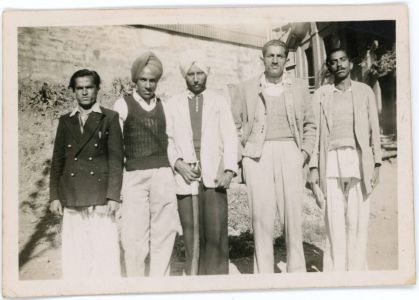 Group Photo, Shimla, India (Hari Singh Everest Appears in the Middle).  Courtesy of the Everest Family.