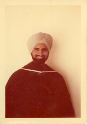 Gurdev Khush Graduation, Punjab Agricultural University, India, 1955. Courtesy of the Khush Family.