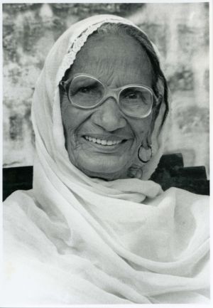 Gurdev Khush's Mother. Courtesy of the Khush Family.