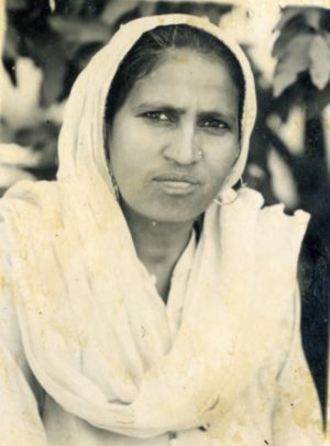 Amar Kaur (Didar Singh Bains' Mother).  Courtesy of the Bains Family and the Punjabi American Heritage Society.