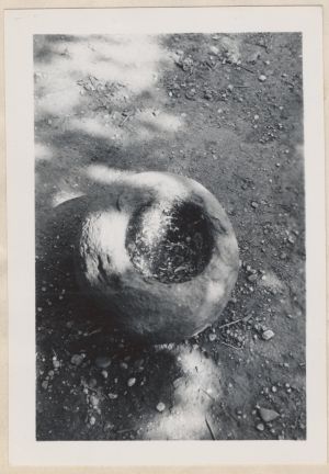 Mortar and Pestle, Continuities in Punjabi Foodways, Van Tiger Labor Camp, Circa Late 1940s