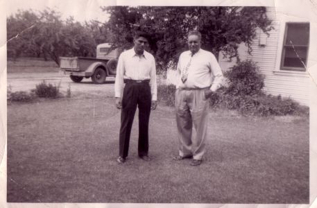 Dr Johl with Darbara Singh Panu