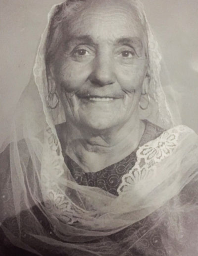Dhan Kaur Sandhu, Harbhajan's Mother, Goraya, Punjab, 1977.