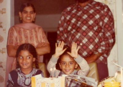 Joginder and Mohinder with daughter Ravinder and son Sukhvinder
