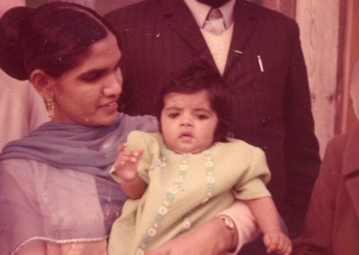 Joginder with daughter Ravinder and Mohinder