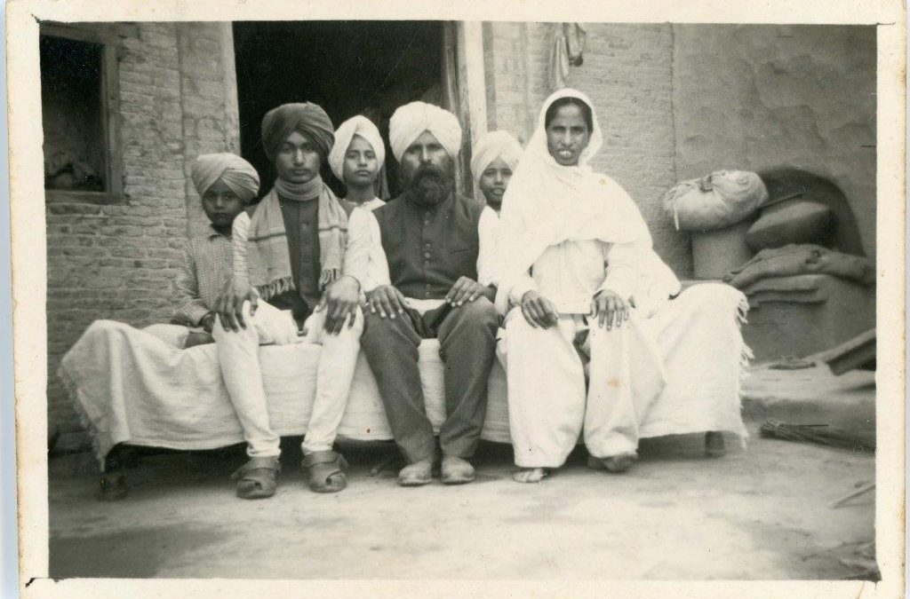 Khush’s Family (Parents on the Right), Rurkee, India, Circa 1950
