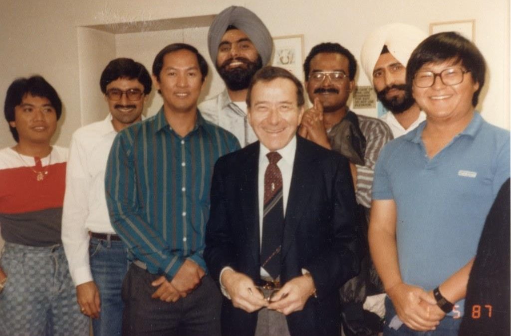 015 Group Photo with Kaplan, CA 1-5-1987
